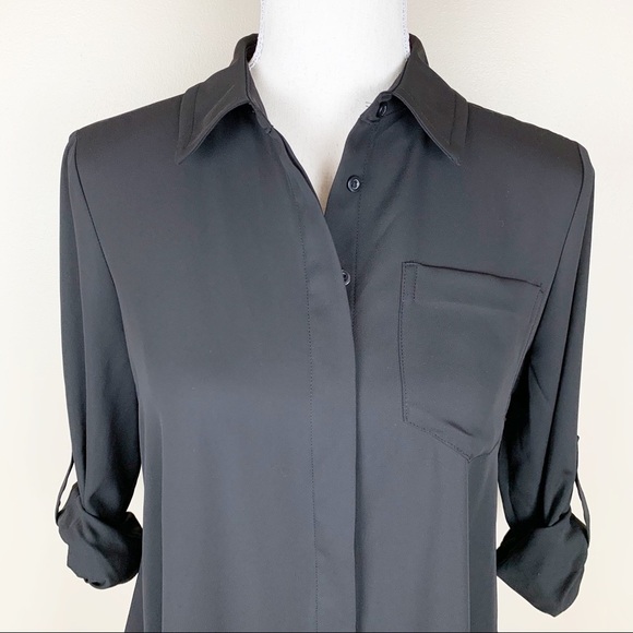 NWT Simply Vera Vera Wang chiffon blouse Size S. - Picture 7 of 8